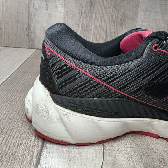 Brooks Adrenaline GTS 19 Women's Size 8 Running Shoes Athletic Sneakers Black - Picture 14 of 16